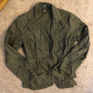 Army green jacket